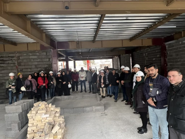 بازدید کارگاهی توسط گروه مهندسین اسپرلوس