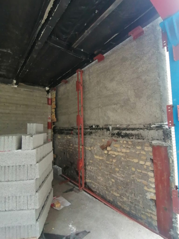 مراحل اجرای والپست در ساختمان