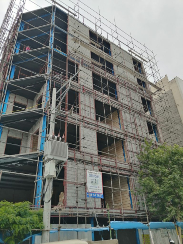 گروه مهندسین اسپرلوس مجری مهار بندی دیوارهای غیر بابر و نما، با استفاده از والپست و مش الیاف شیشه