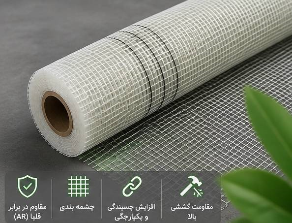 گروه مهندسین اسپرلوس راهنمای جامع انتخاب و خرید والمش برای مهار دیوارهای غیرسازه‌ای در برابر زلزله wallmesh features