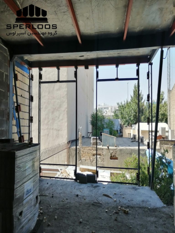 نبشی منقطع و مهار لرزه‌ای دیوارها