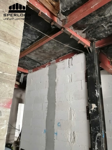 اجرای والمش و کنترل دقیق جزئیات دیوار