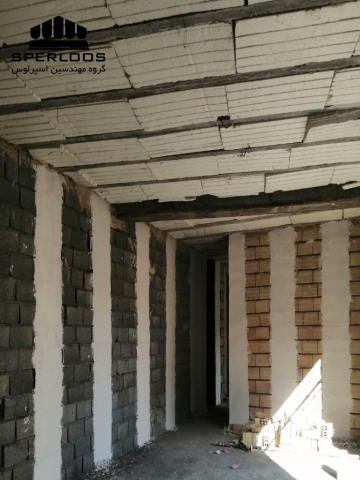 دیوار نهایی پس از اجرای مراحل کامل پروژه