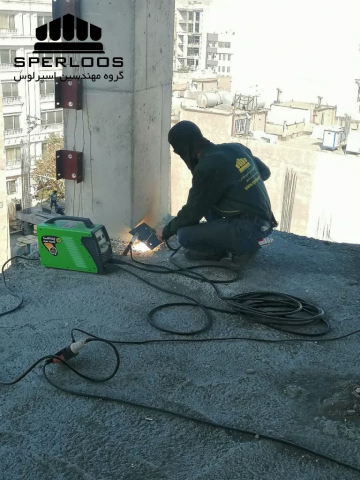 استفاده از نبشی منقطع برای تقویت دیوار