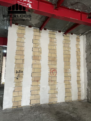 اتصال دیوارها به والپست پس از چینی